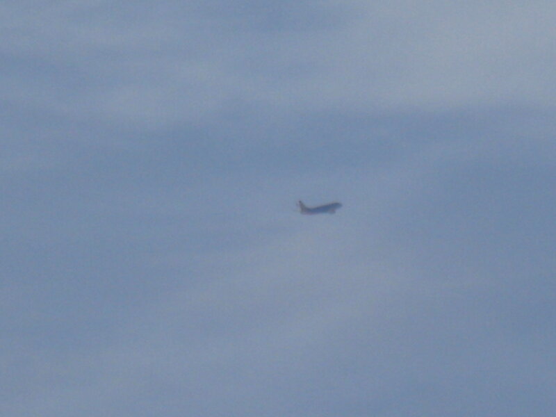 Airplane in Sky