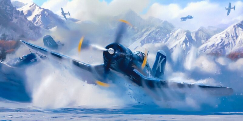 Airplane in Snow