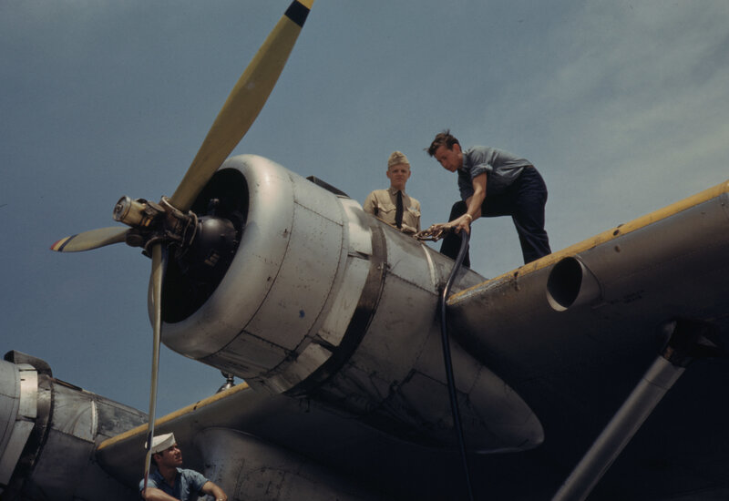 Airplane Maintenance Crew