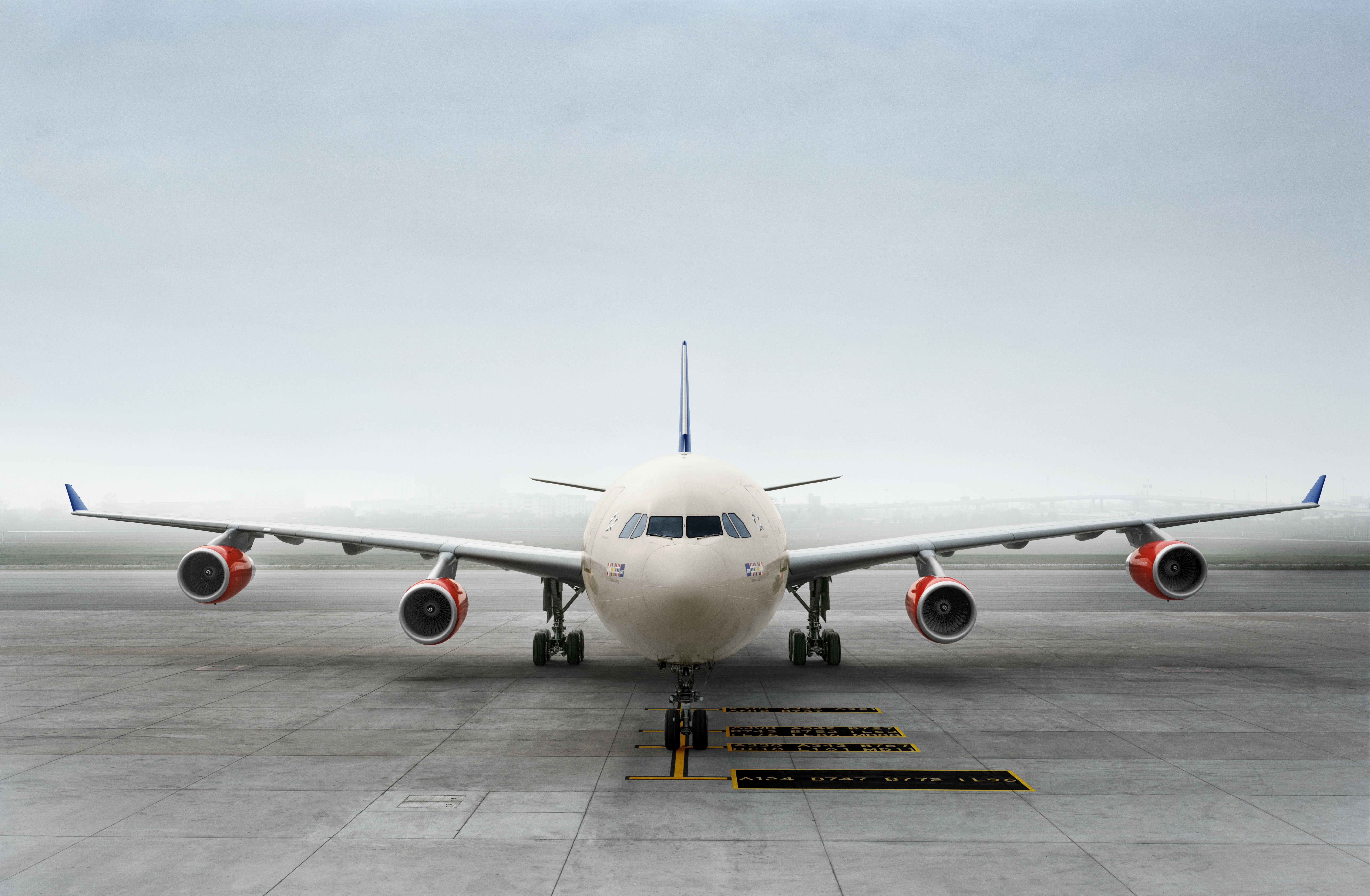 Airplane on a tarmac