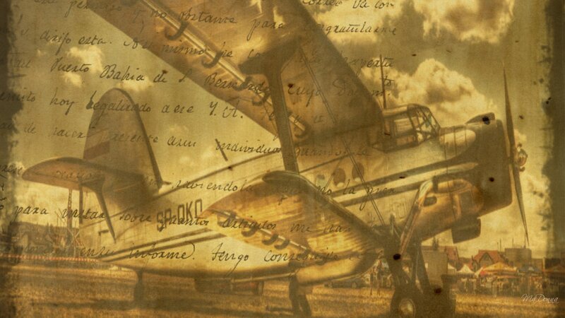 Airplane on Airfield