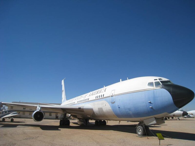 Airplane on Display