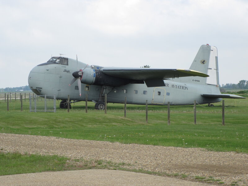 Airplane on Grass Field