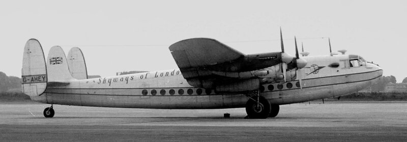 Airplane on Tarmac — Black