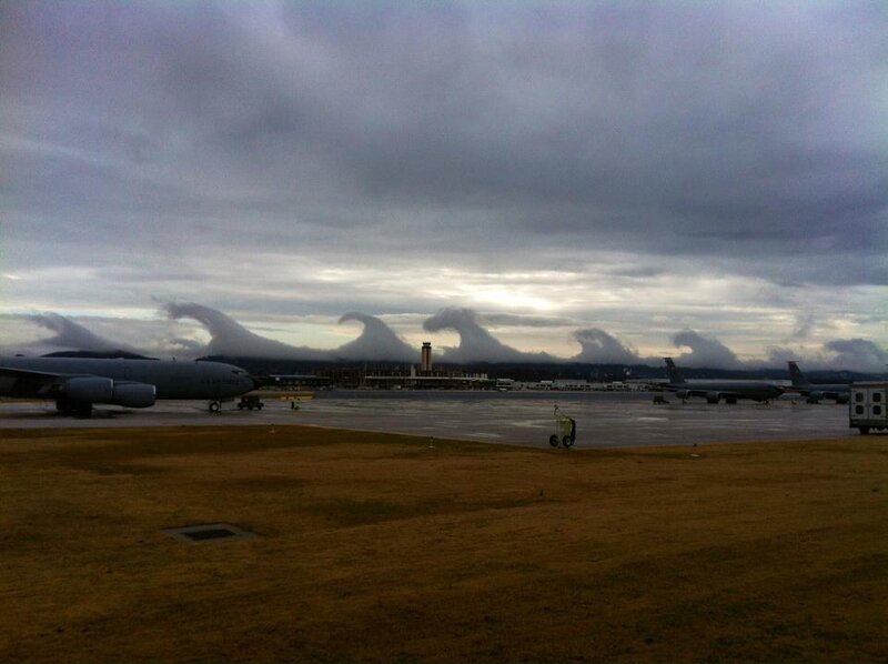 Airplane on Tarmac — Gray