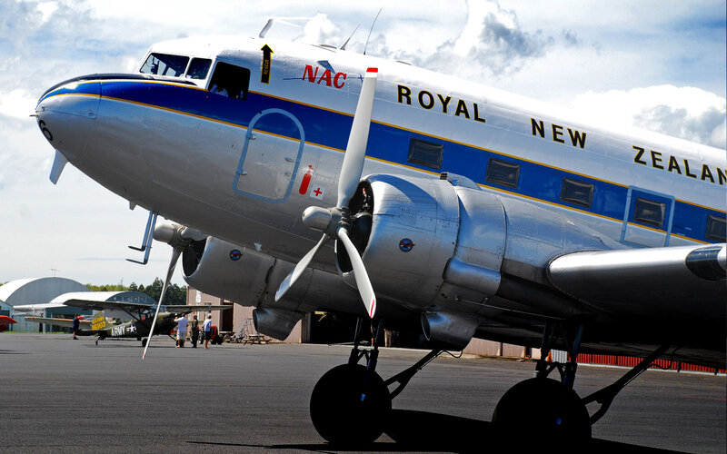 Airplane on Tarmac — White, Outdoor