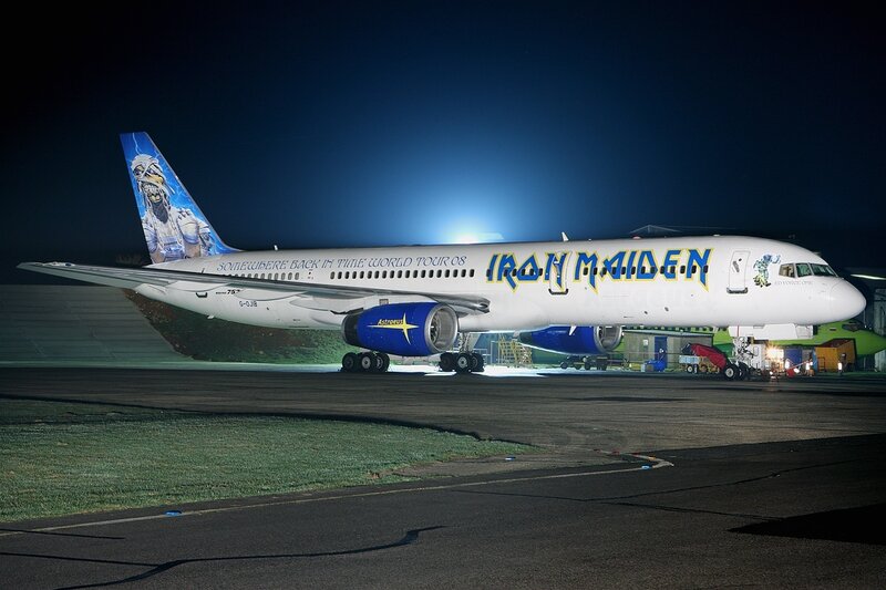 Airplane on Tarmac — White