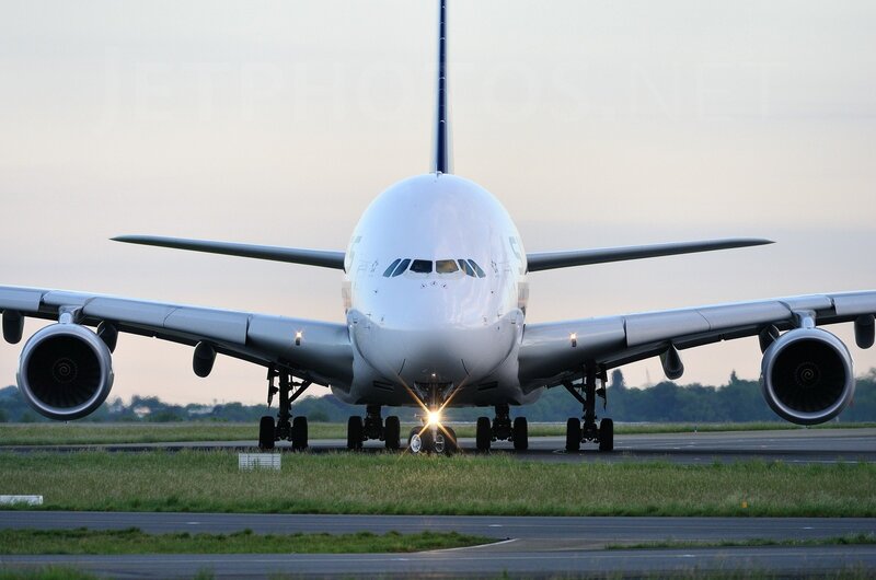 Airplane on the runway