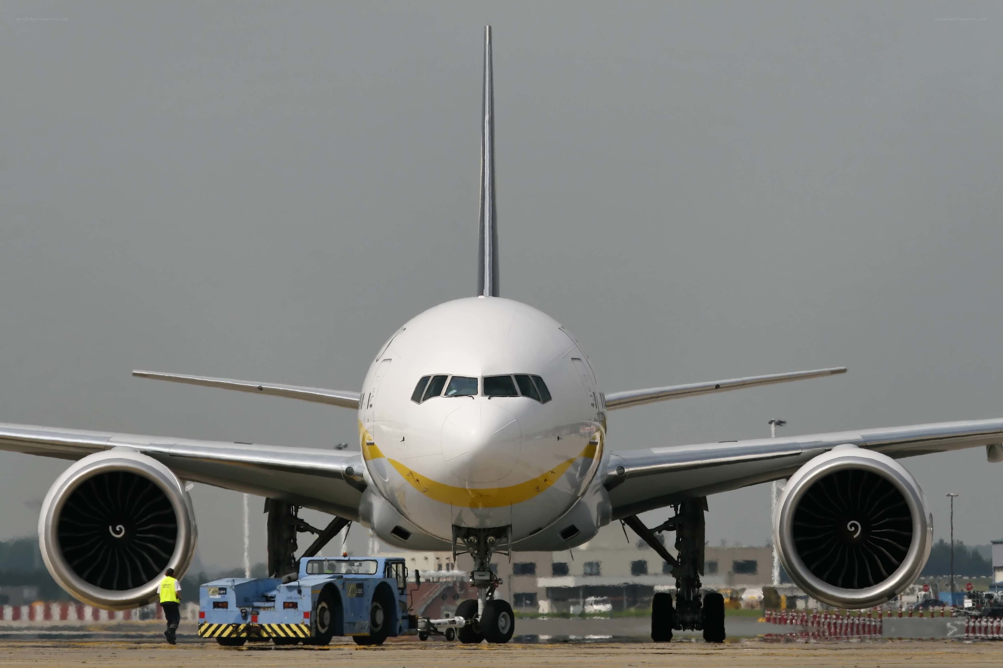 Airplane on the tarmac