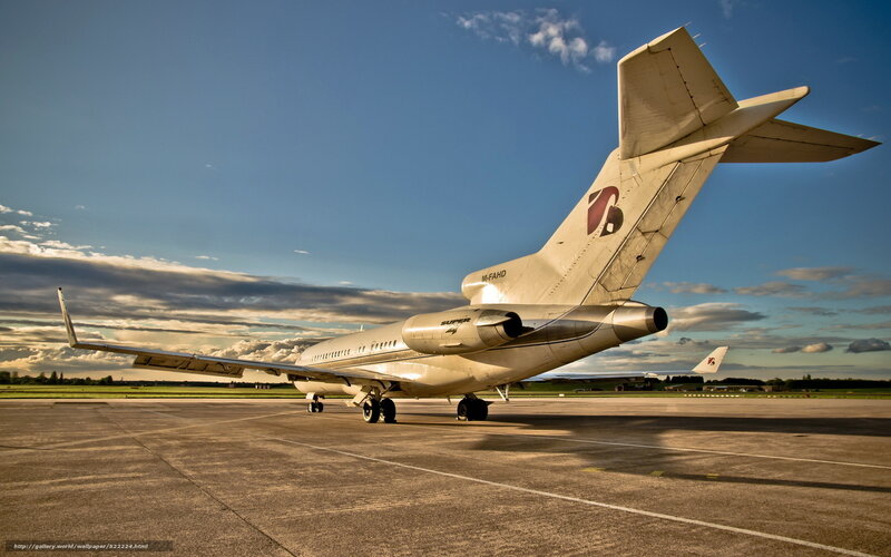 Airplane on the tarmac
