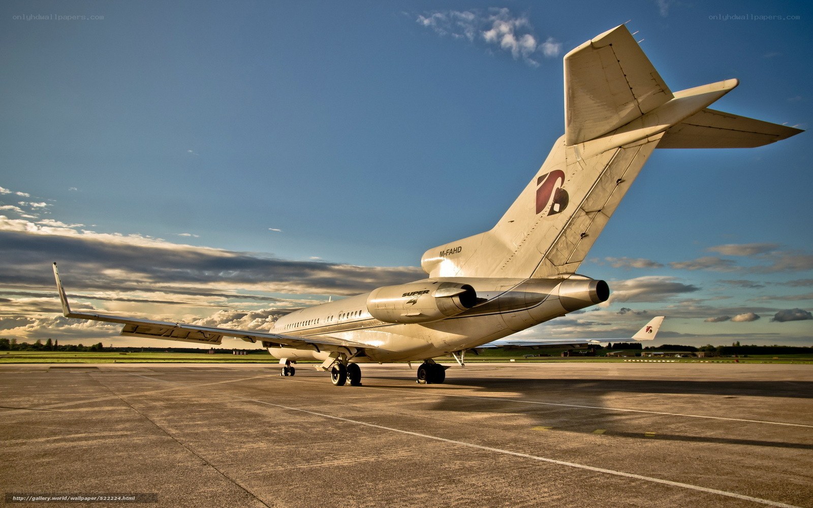 Airplane on the tarmac