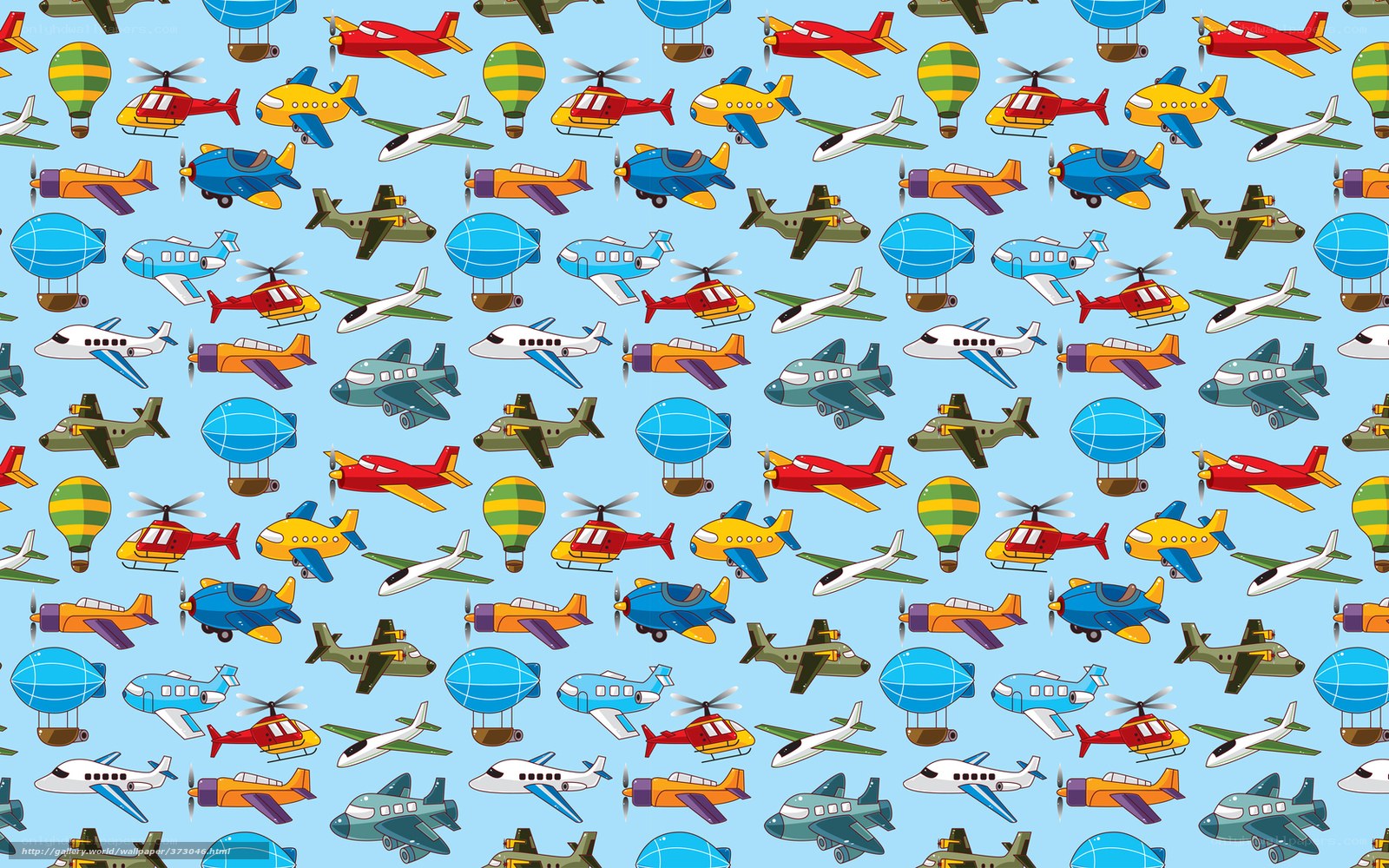 airplane pattern background