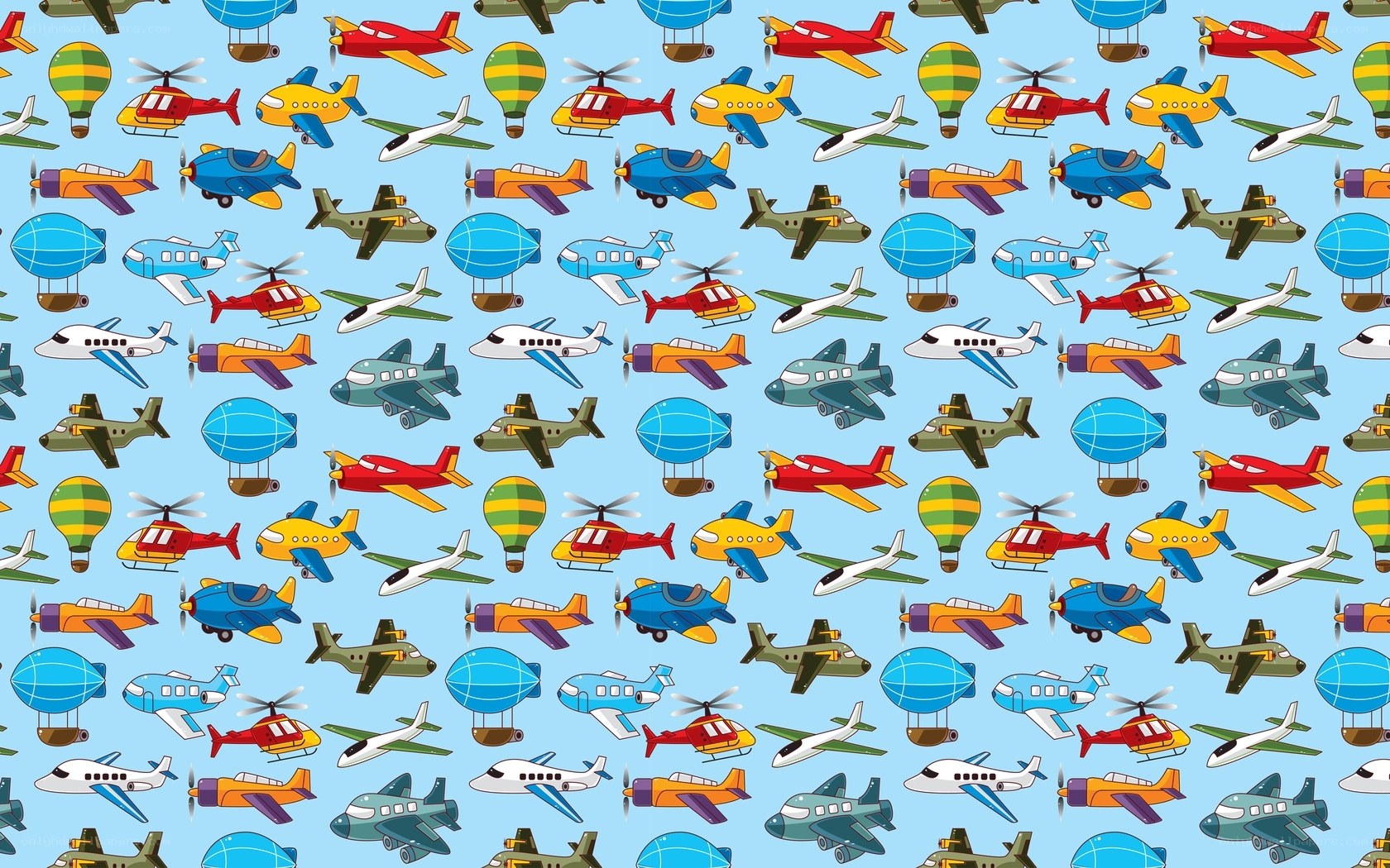 airplane pattern background