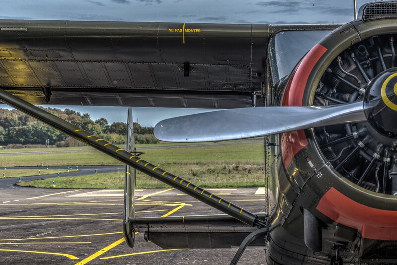 Airplane Propeller and Wing