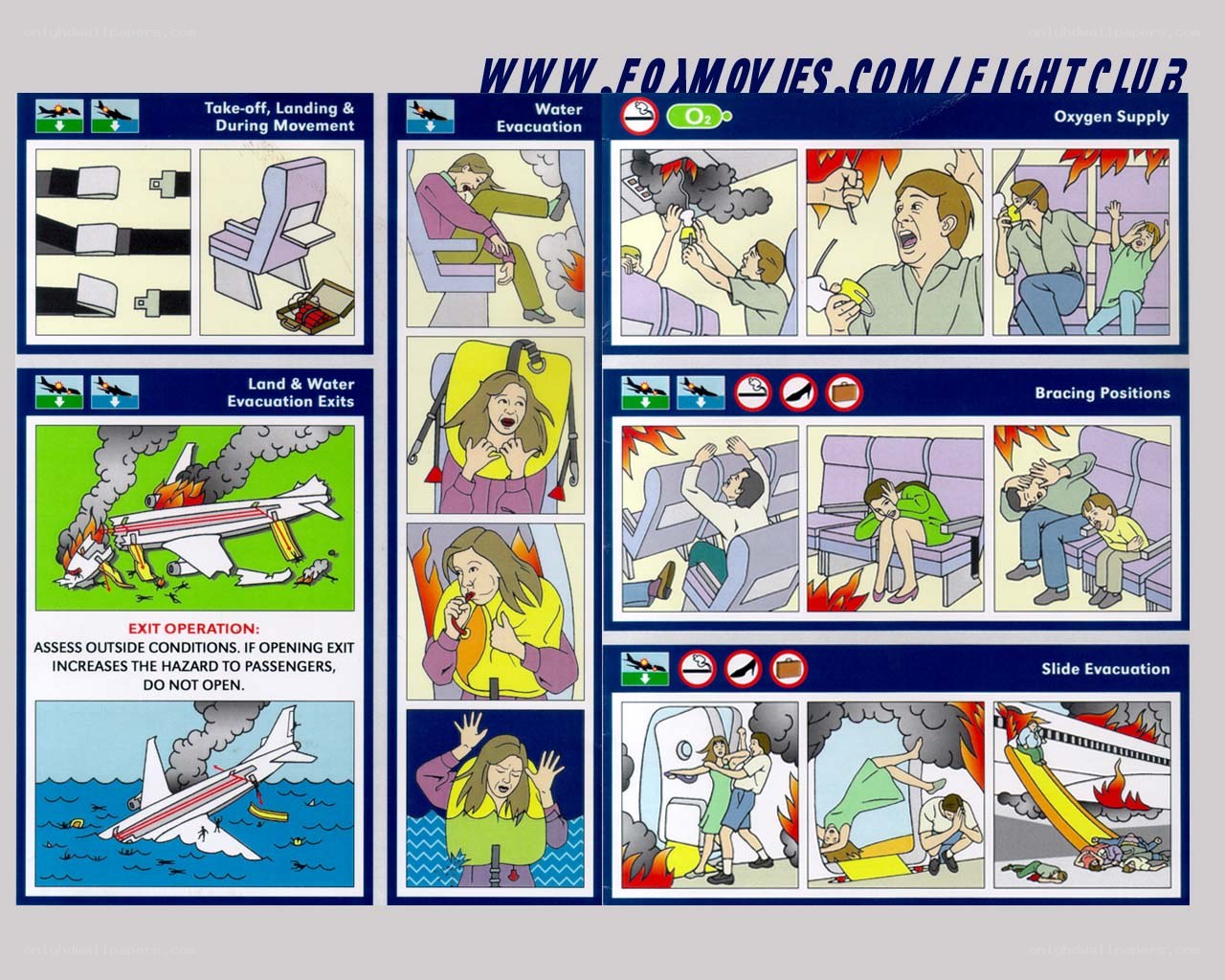 airplane safety instructions