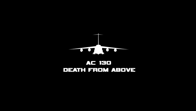 Airplane Silhouette — Black