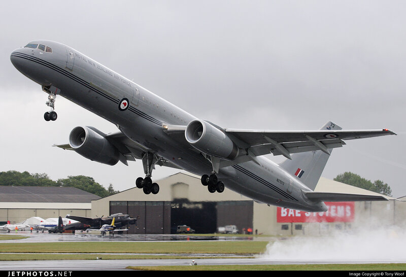 Airplane Taking Off — Gray