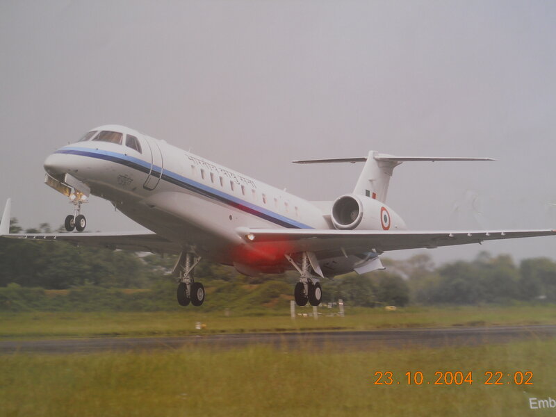 Airplane Taking Off — White, Overcast