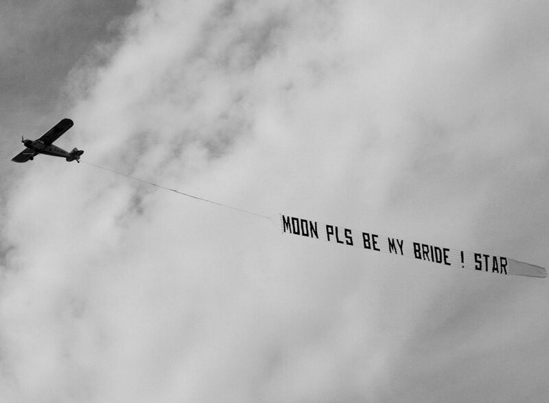 Airplane Towing Banner