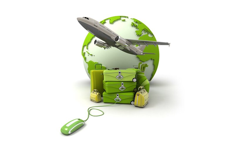 airplane travel and luggage