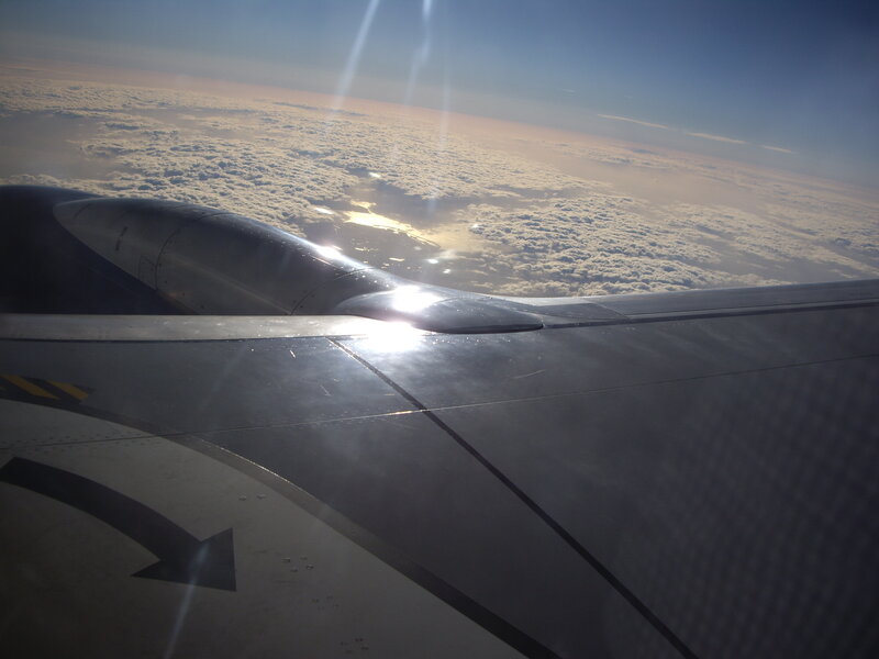 Airplane Wing and Engine