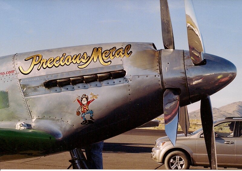 Airplane with Cartoon