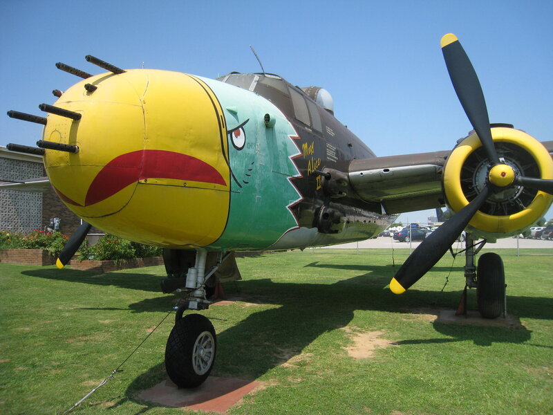 Airplane with Nose Art
