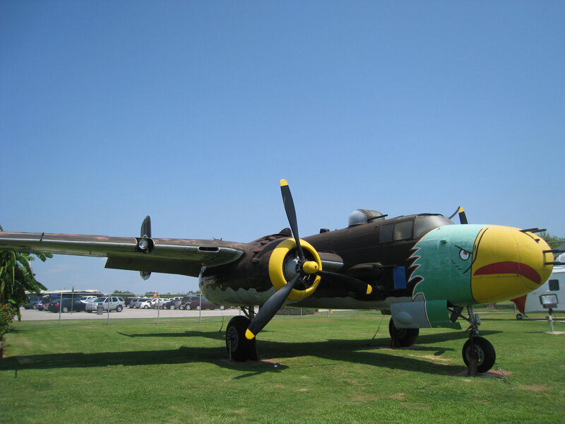 Airplane with Painted Nose