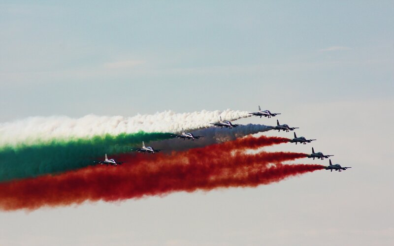 Airplanes in Formation