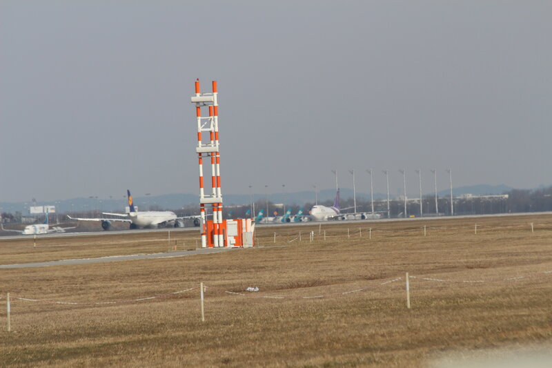 Airplanes on Runway — Brown