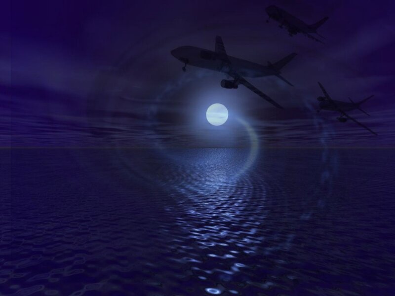 Airplanes over Water