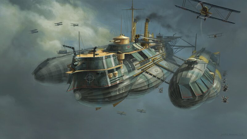Airship Battleship