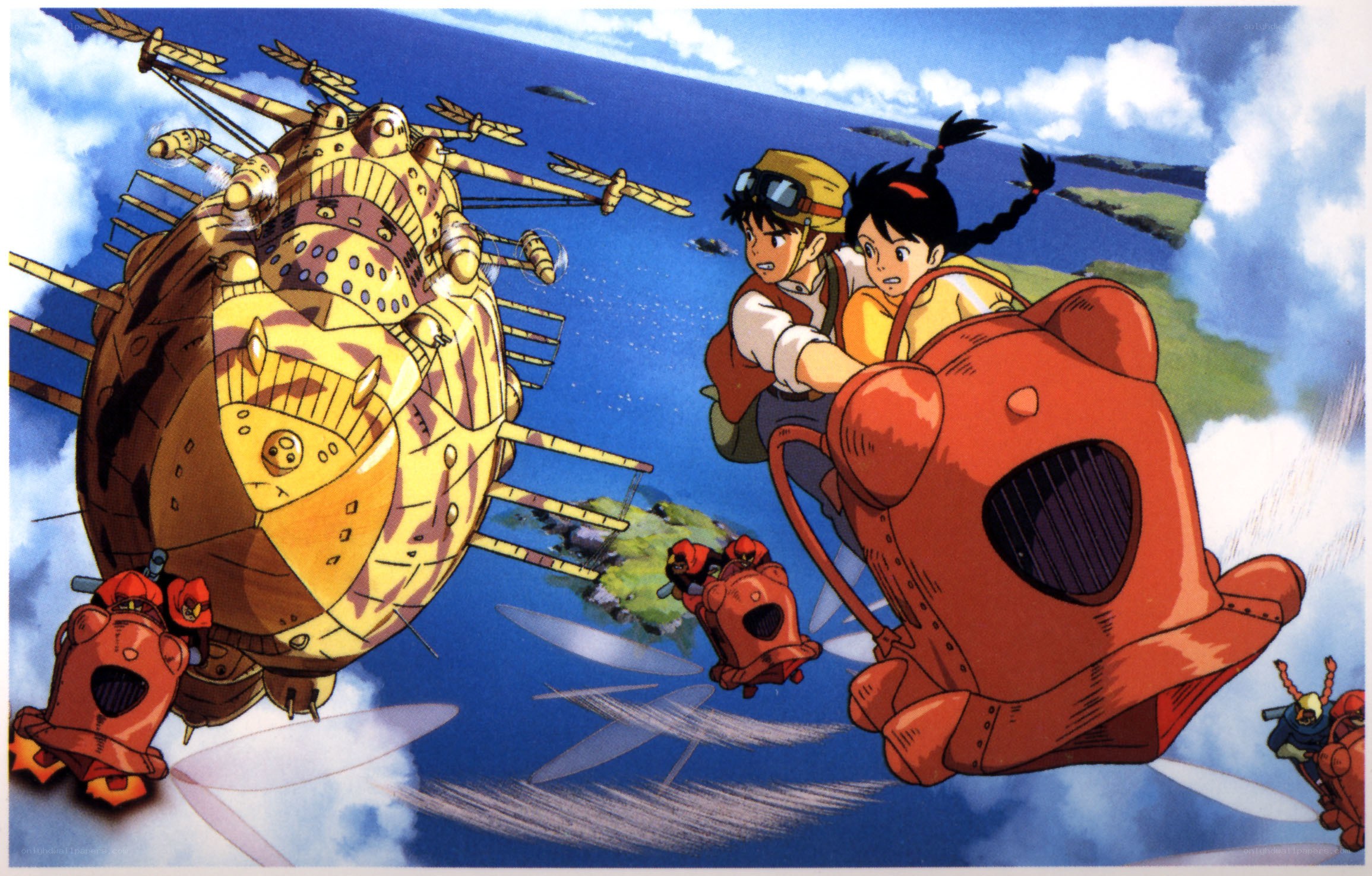 airship chase over the sea