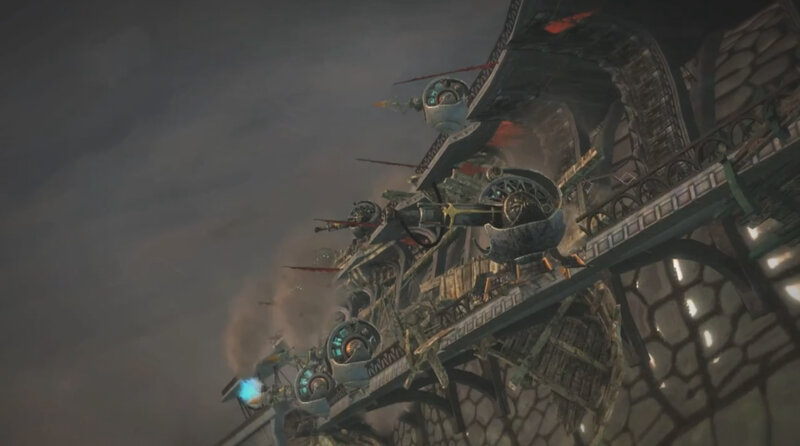 Airship in Flight — Gray