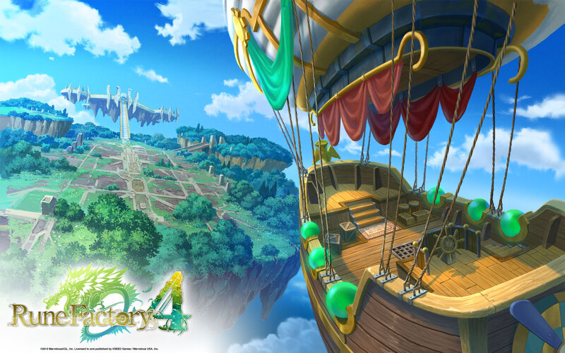 Airship over Floating Island