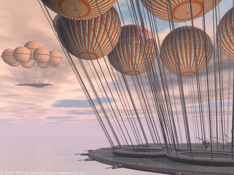 Airship with Balloons