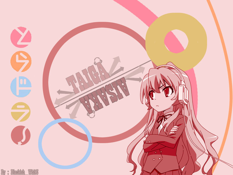 Aisaka Taiga anime art