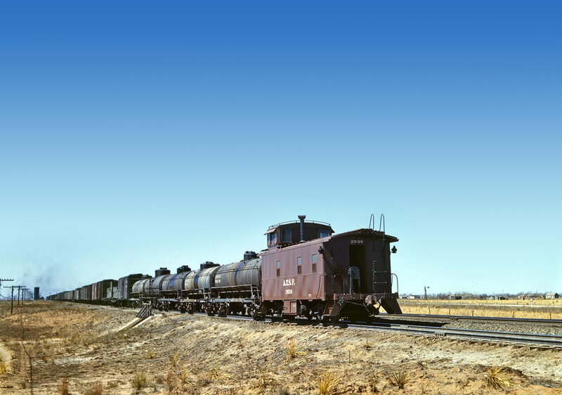 AISF train on desert tracks