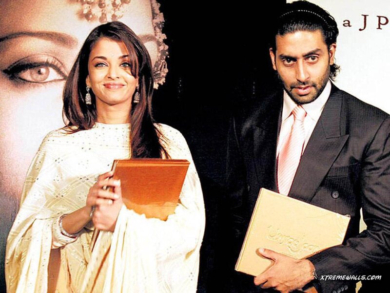 Aishwarya Rai and Abhishek Bachchan