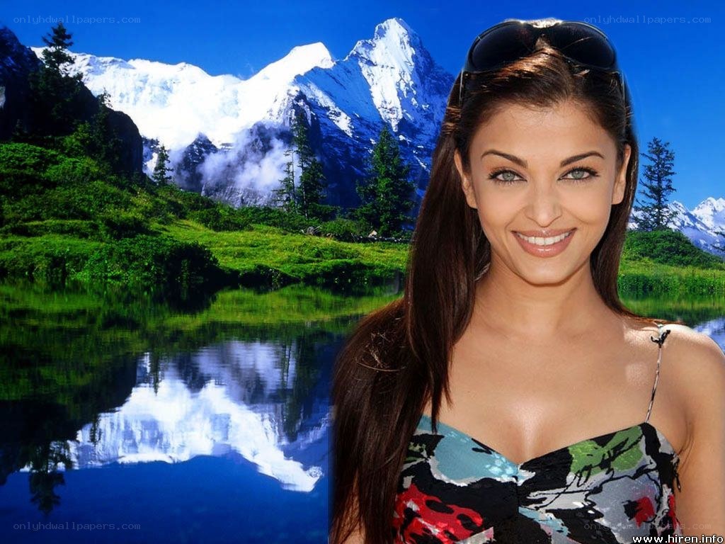 Aishwarya Rai in nature