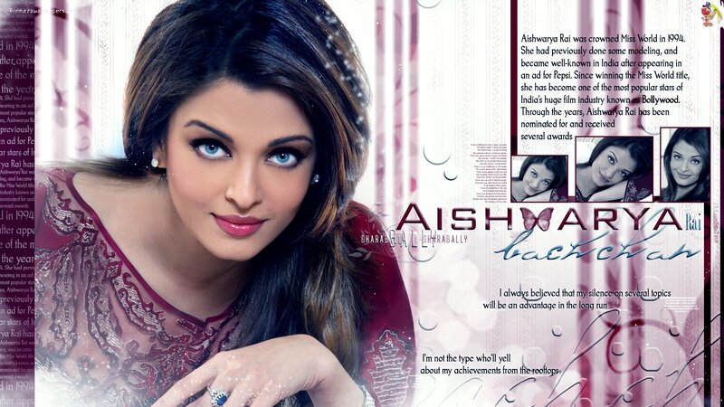 Aishwarya Rai in Red Dress — Confident