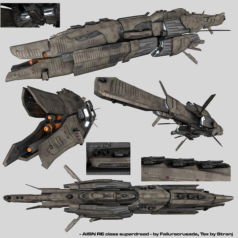 AISN RE class superdread ship