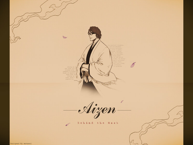 Aizen behind the mask