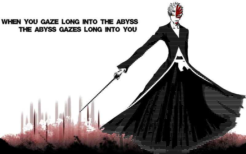 Aizen's ominous presence
