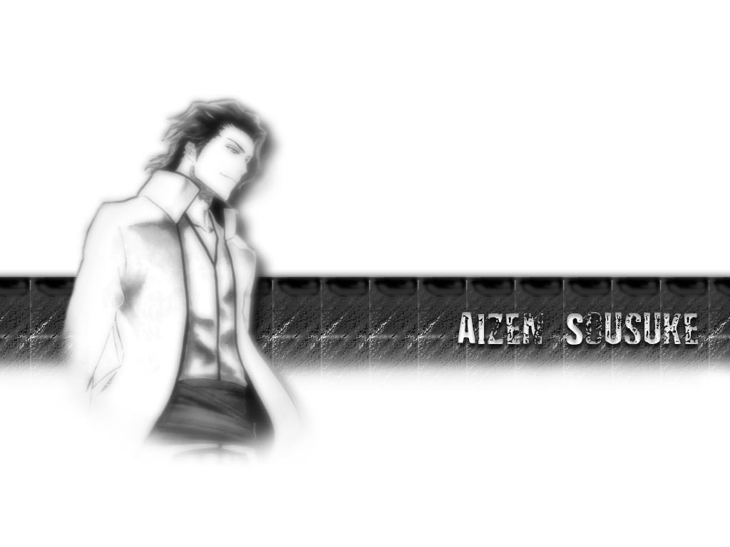 Aizen Sousuke character art