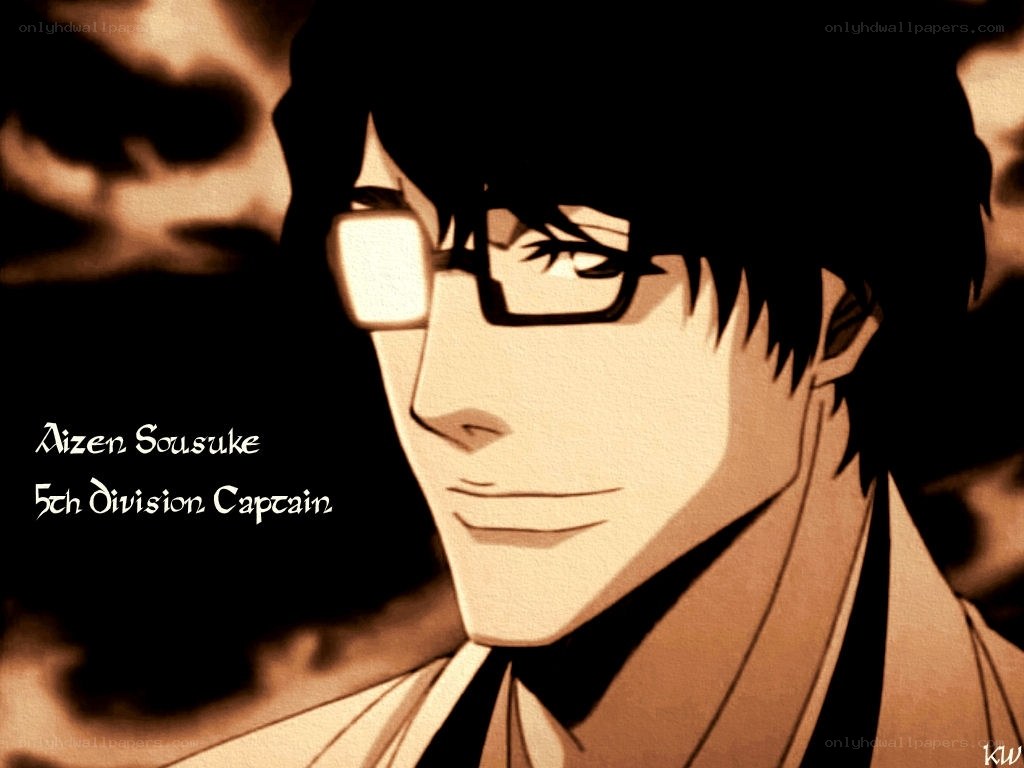 Aizen Sousuke character portrait