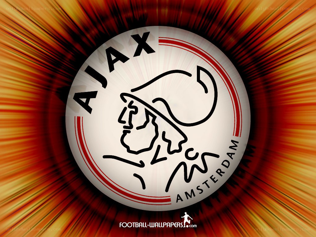 Ajax Amsterdam logo wallpaper