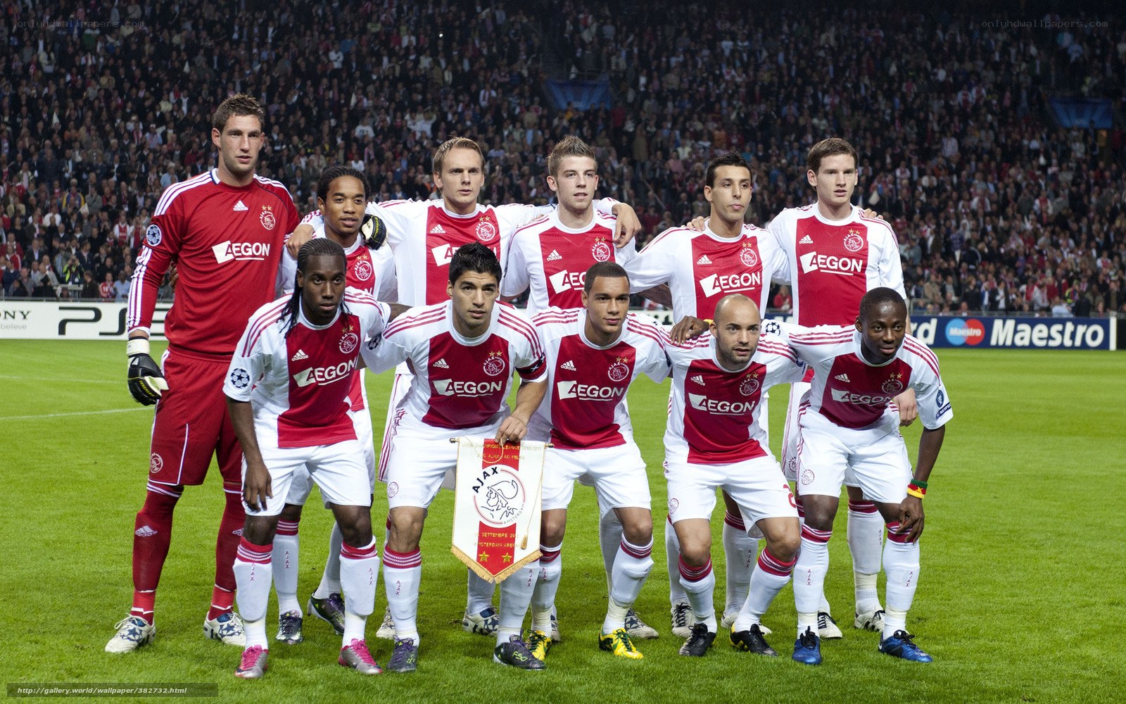 Ajax football team lineup