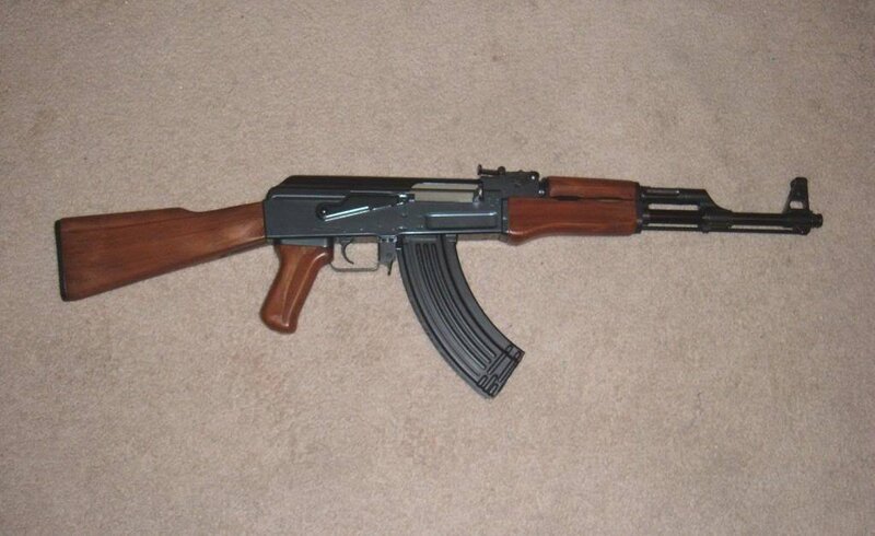 AK-47 Rifle — Brown, Neutral