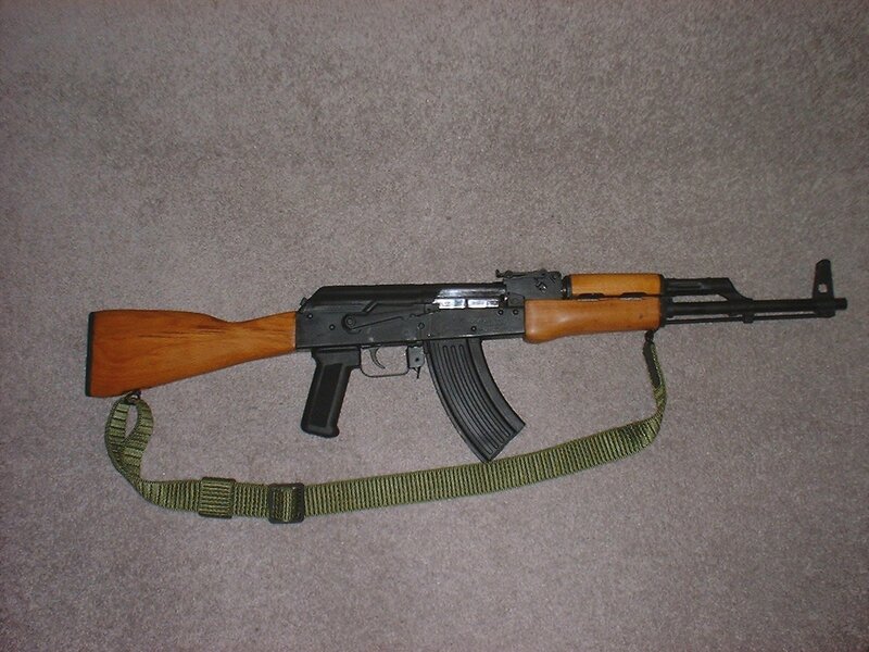 Ak-47 Rifle — Brown